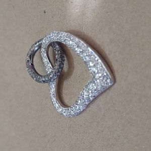 Heart charm both are 925 or charm holder separate, just ask